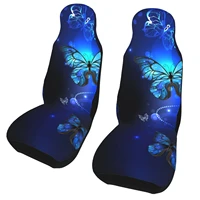 2pcs 3d butterfly seat covers for cat universal front car and suv seat covers car accessory