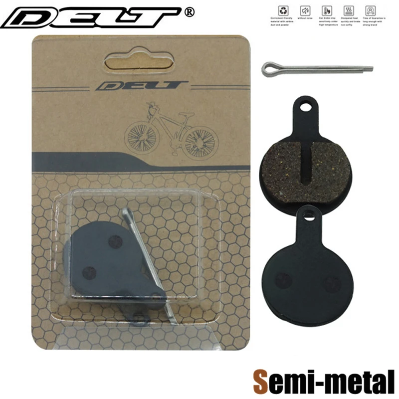 DELT 4 пары велосипедных дисковых тормозных колодок для горного велосипеда NOVELA Lyra