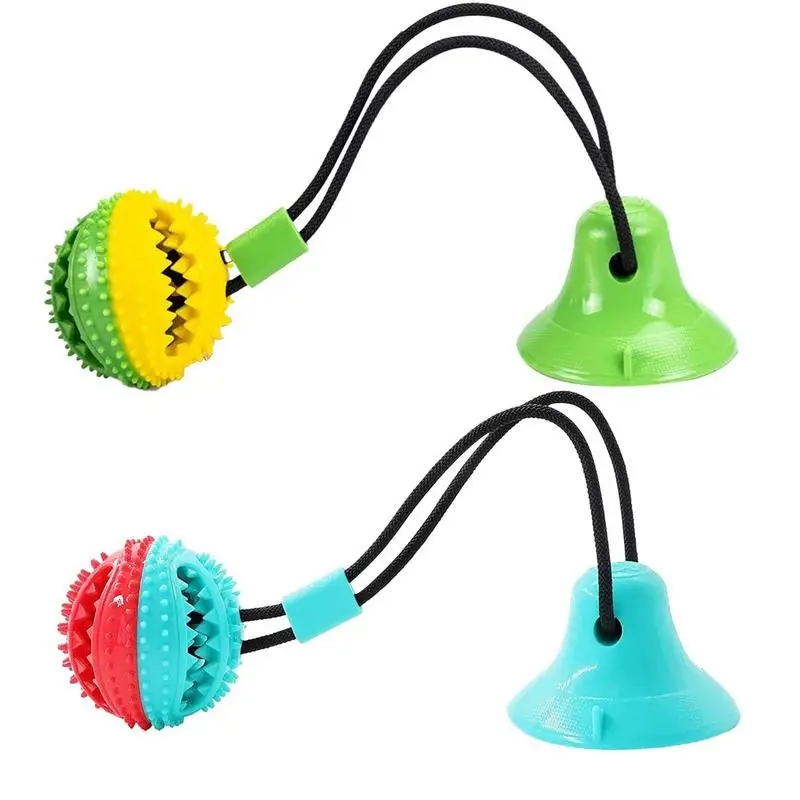 

Durable Dog Chew Toys Dog Rope Toys With Suction Cup For Puppy Dogs Pet Teeth Cleaning Toys Interactive Dog Toy Dog Chew Toys