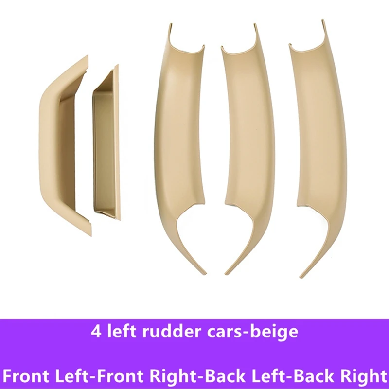 

4PCS Car Styling Interior Door Panel Handle Inner Pull Protective Cover Trim for-BMW X3X4 F25/F26