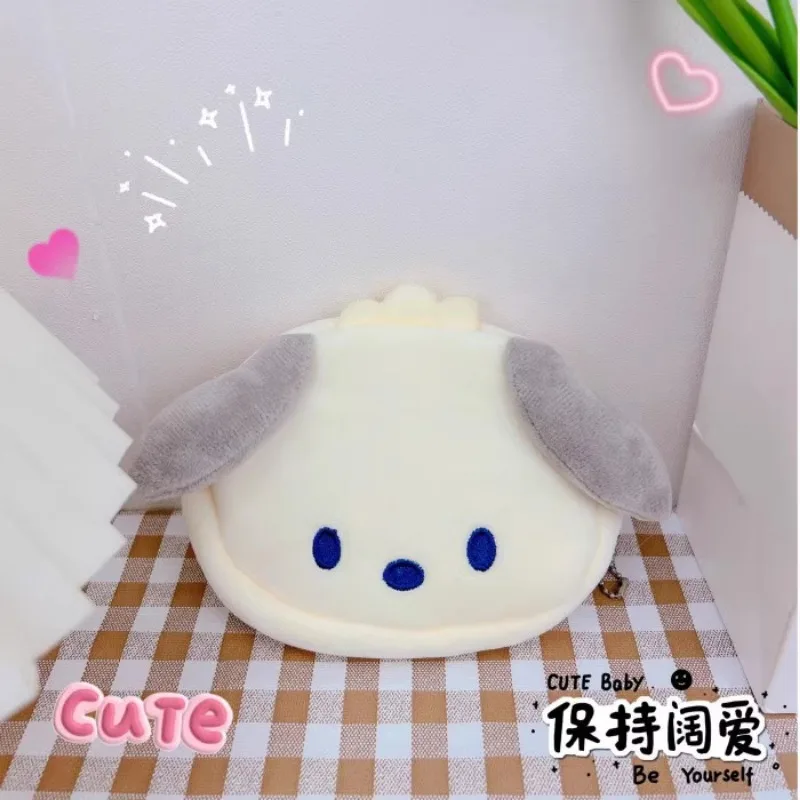 Sanrio Hello Kitty кошелек для монет мультфильм аниме милый KT Cat косметичка хранения