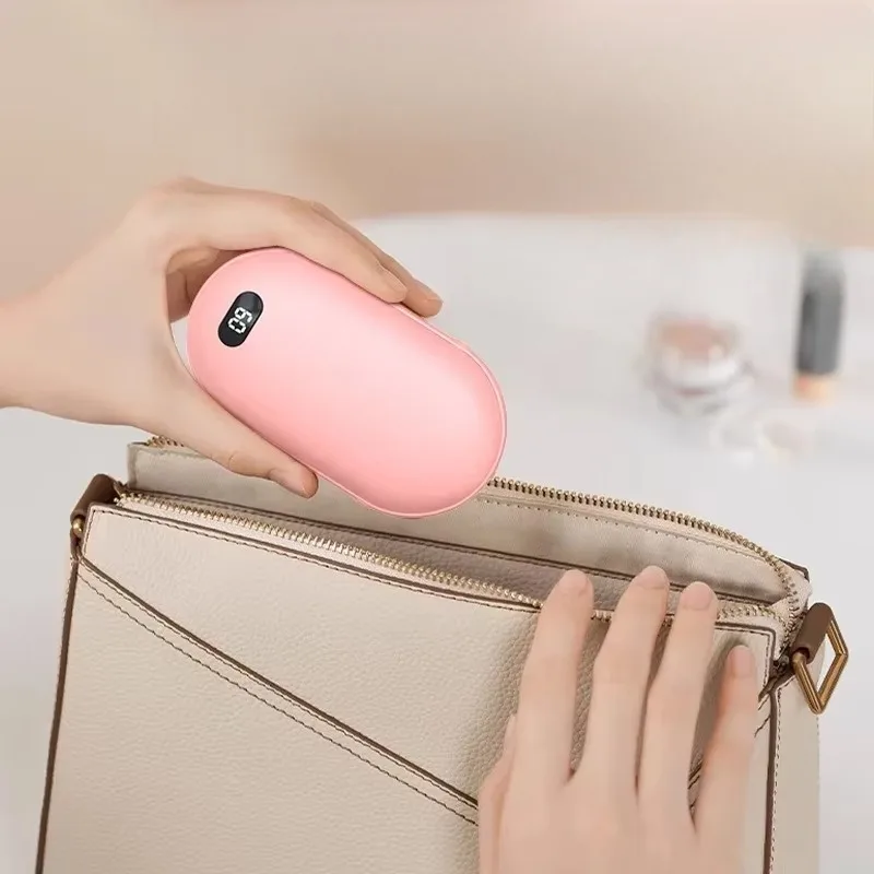 Новая грелка для рук Power Bank 2в1 USB перезаряжаемая зимняя мини-грелка электрический