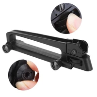 tactical rear front sight carry handle bracket detachable adjustable low profile quick release for m4 ar 15 m16 rifle