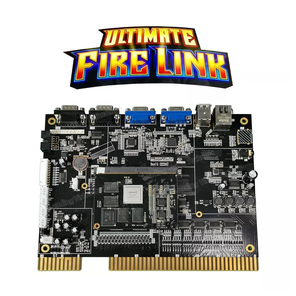 

Fire link 8 in 1 Vertica lArcade Casino Multi Game Board Slot Machine Gambling Machine Motherboard PCB