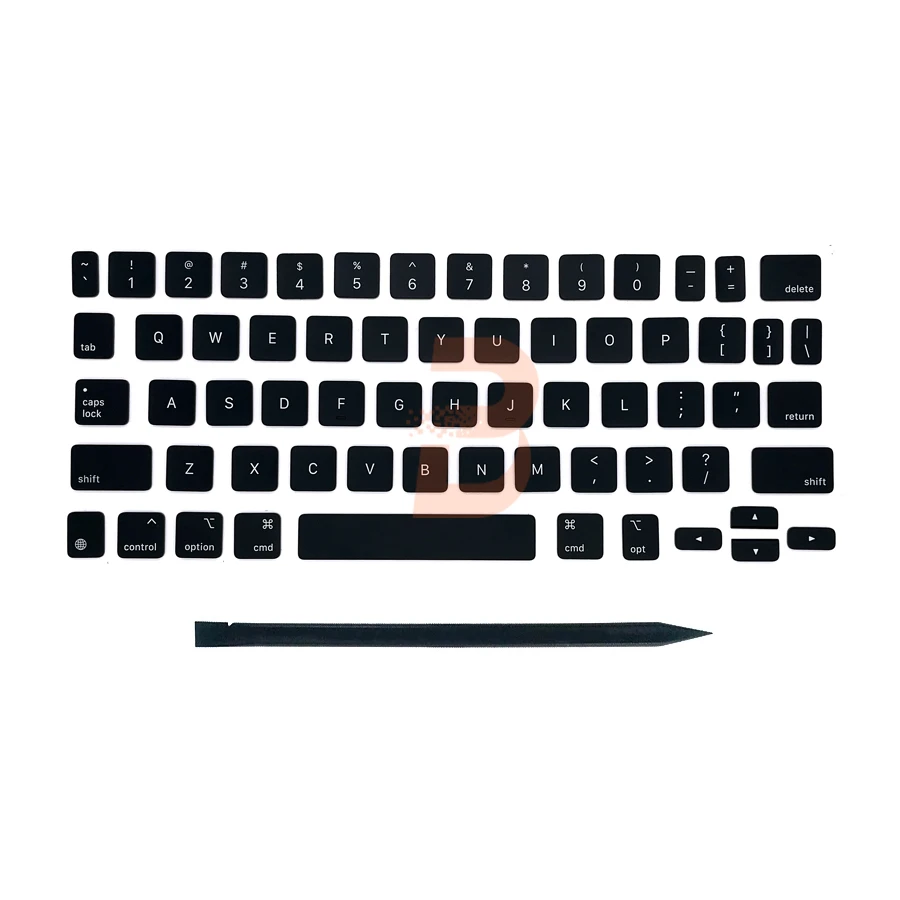 Оригинальные новые колпачки для клавиш черные iPad Pro 11 дюймов Air M2 Magic Keyboard Key Black США