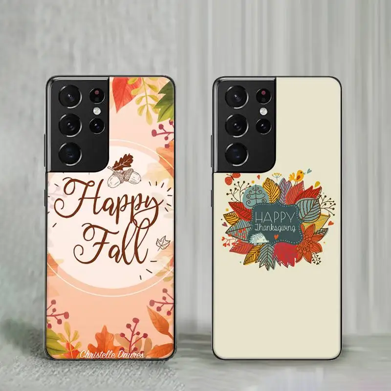 

Thanksgiving Phone Case For Samsung galaxy A S note 10 12 20 32 40 50 51 52 70 71 72 21 fe s ultra plus