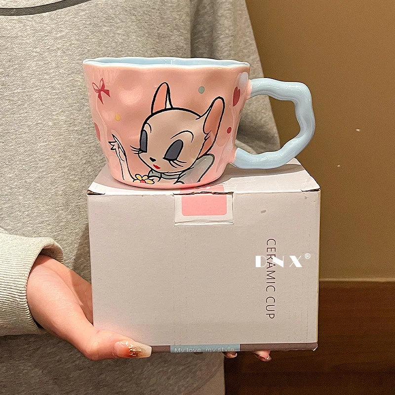 Том и Джерри Тодели Galore милый мультфильм 530 мл керамическая кофейная чашка