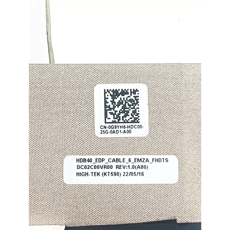 Для замены на ноутбуки с ЖК кабель для Dell Latitude 7430 E7430 HDB40 LCD EDP 6 мм EMZA FHD Touch G9YH6 0G9YH6