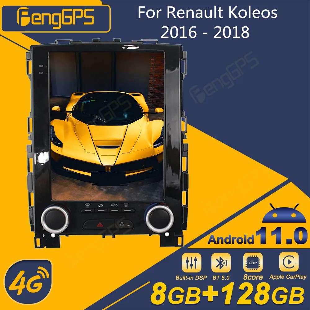 

For Renault Koleos 2016 - 2018 Android Car Radio 2Din Stereo Receiver Autoradio Multimedia Player GPS Navi Head Unit Screen