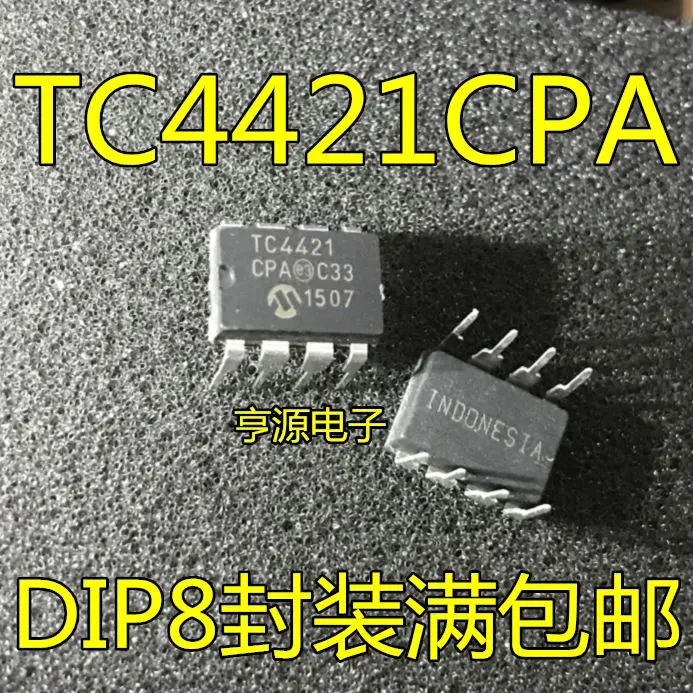 

Бесплатная доставка TC4421 TC4421CPA TC4421EPA DIP8 MOSFET 5 шт.