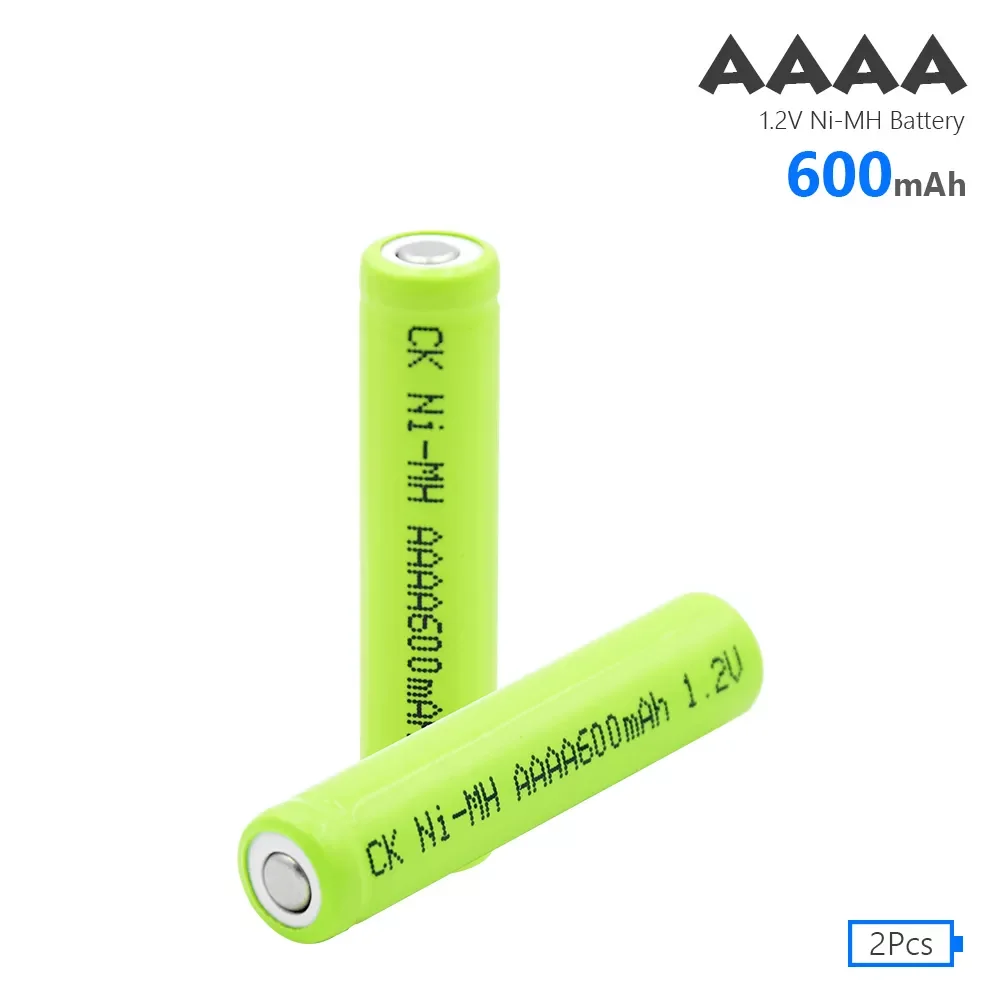 

2023NEW 1.2V 600mah AAAA Ni-MH Battery LR61 AM6 Rechargeable Battery Aaaa NIMH Battery For Surface Pen Remote Control Bike Light