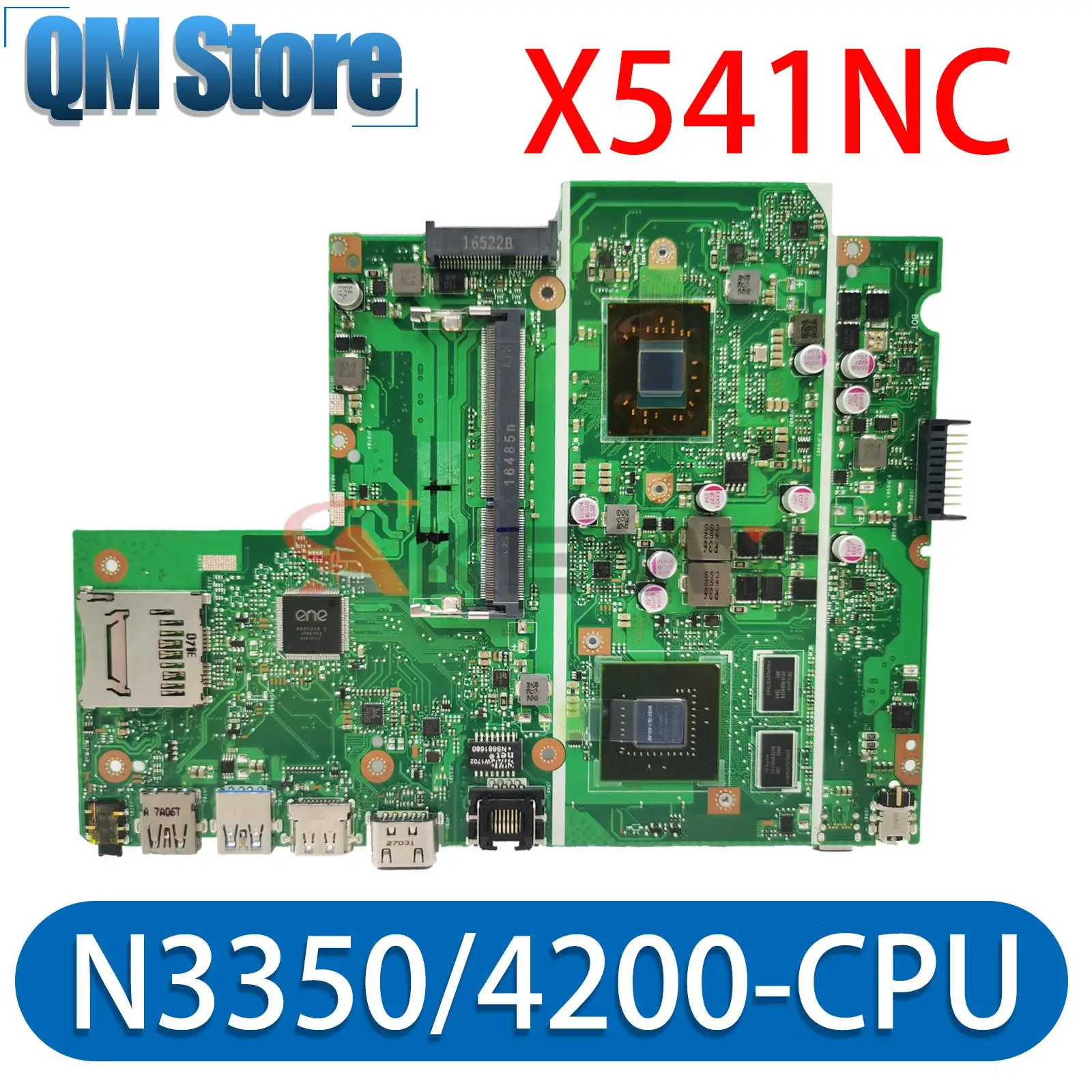 Тест материнской платы ноутбука X541N N3350/N4200-CPU GT810M/UMA X541NA X541NC A541N R541N F541N A541NC