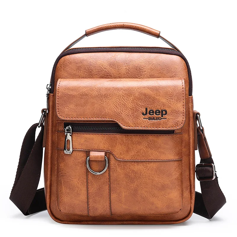 Single Shoulder Bag Men Bags Retro Briefcase Crossbody Bag Large Capacity New Casual Bag Tide Handbag
