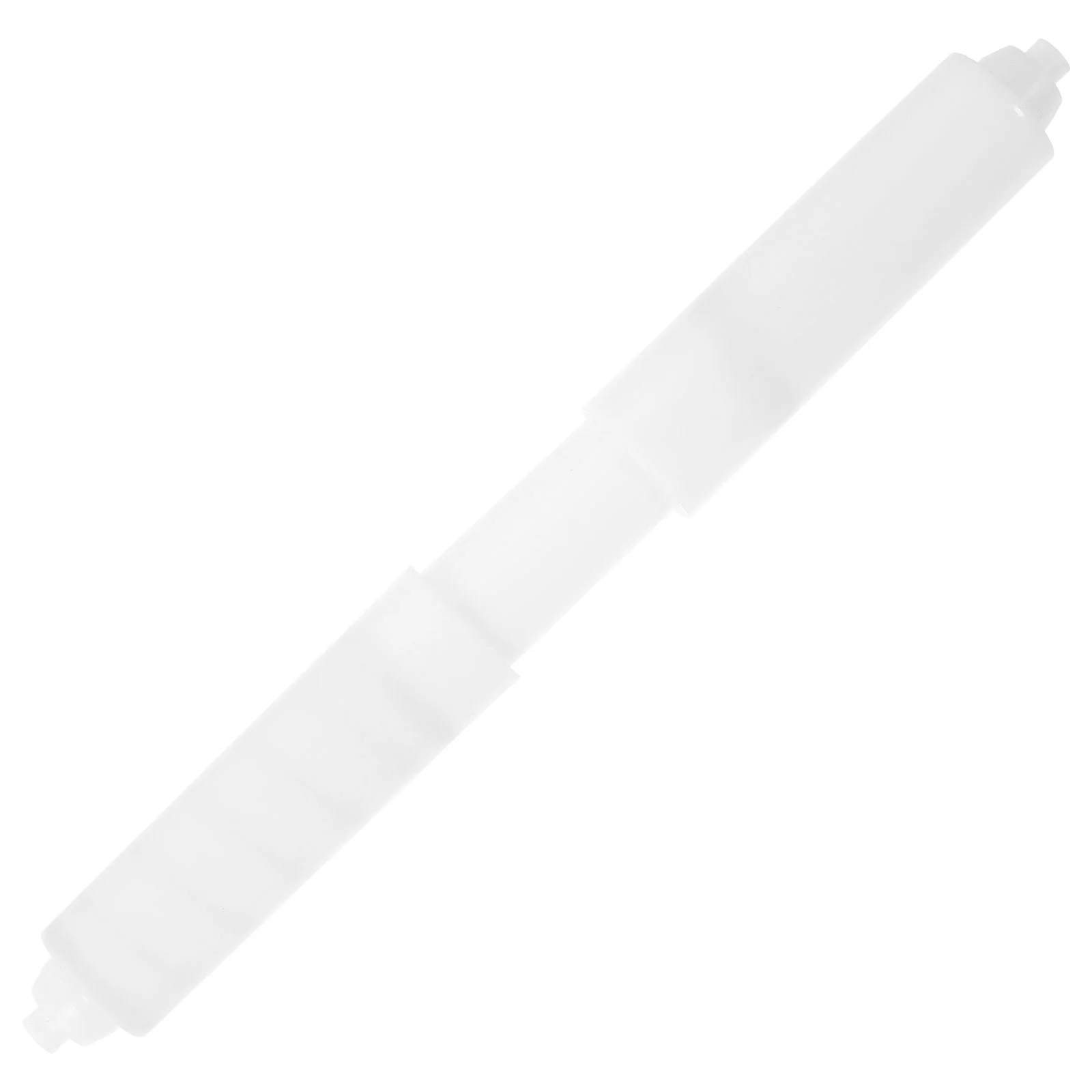 

Toilet Paper Holder Roller Telescopic Rod Plastic Tissue White Inserted Style Spindle Spring Loaded