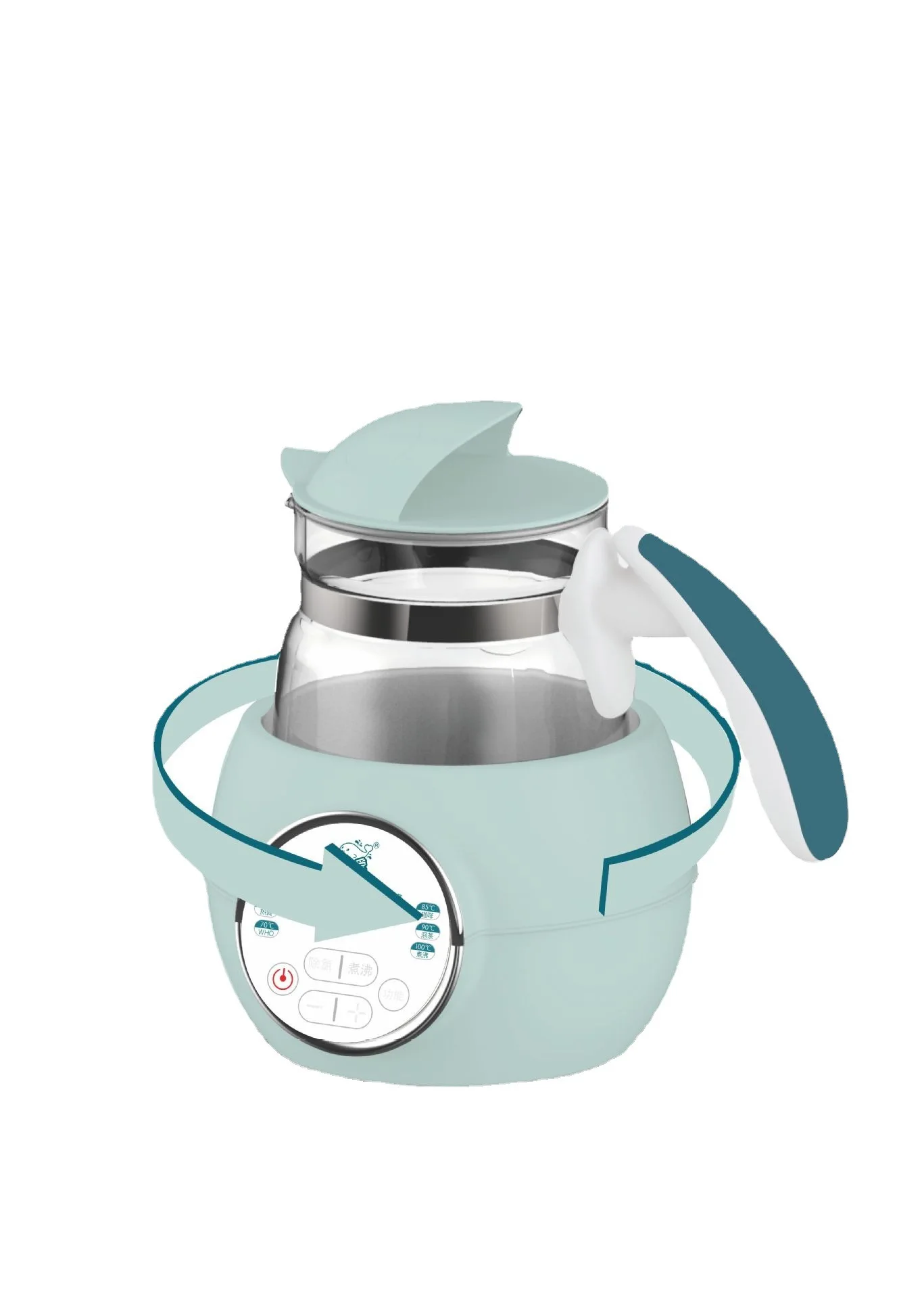 Baby Electric Milk Modulator Milk Warmer Thermal Flask Portable Milk Heater Milk Warmer Kettle Constant Temperature enlarge