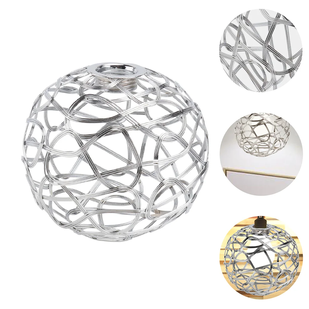 

1pc Iron Lamp Shade Pendant Lamp Cover Stylish Lampshade Home Decoration