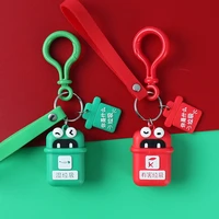 diy animation key chain lanyard lovely personalized key chain car key chain cartoon gift jewelry key chain hanging ornaments