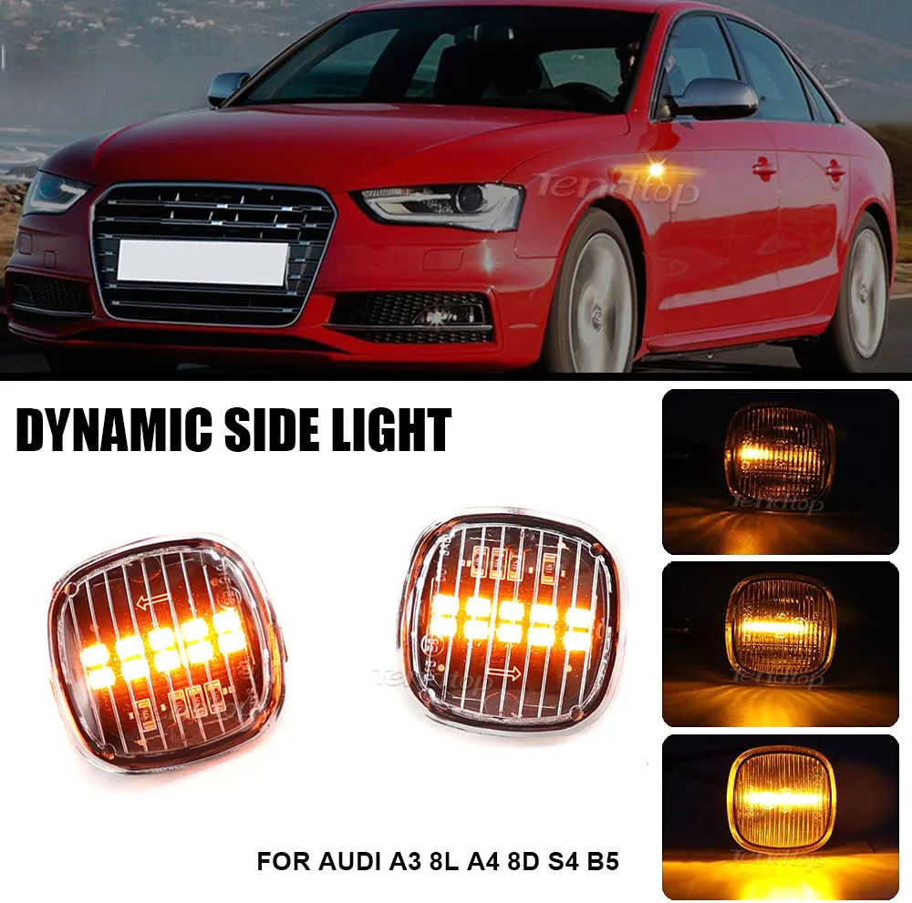 

2 шт., фонарь поворотный для Skoda Fabia Octavia Roomster Rapid Audi A3 A4