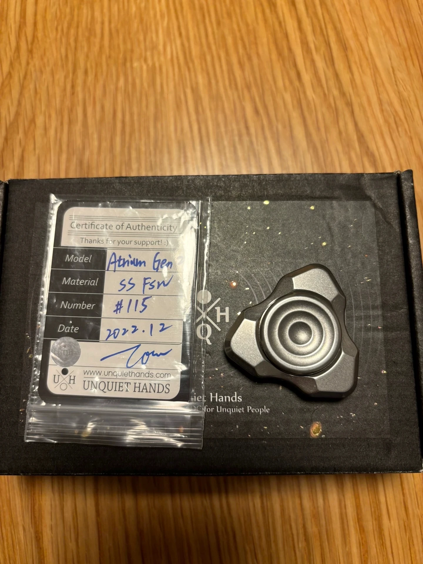 Гироскоп из нержавеющей стали UQH