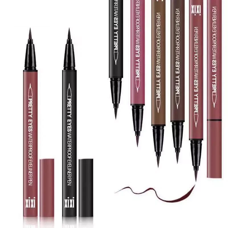 

Подводка для глаз жидкая водостойкая быстросохнущая матовая, черная/коричневая