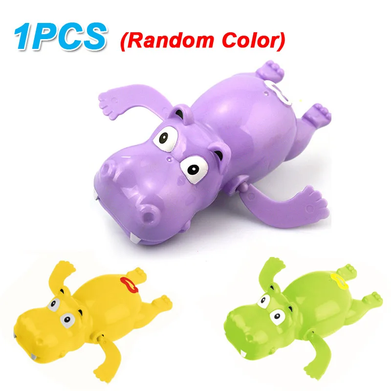 

New Summer Bathroom Bath Shower Baby Clockwork Swimming Children Play Water Cute Little Duck Bathing Bathtub Toys for Kid Gifts