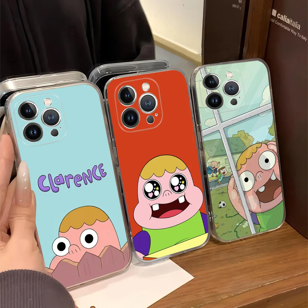 Чехол для телефона с изображением ТВ C-Clarence iPhone 16 15 14 11 12 13 Mini Pro XS Max чехол 6 7 8 Plus X Funda