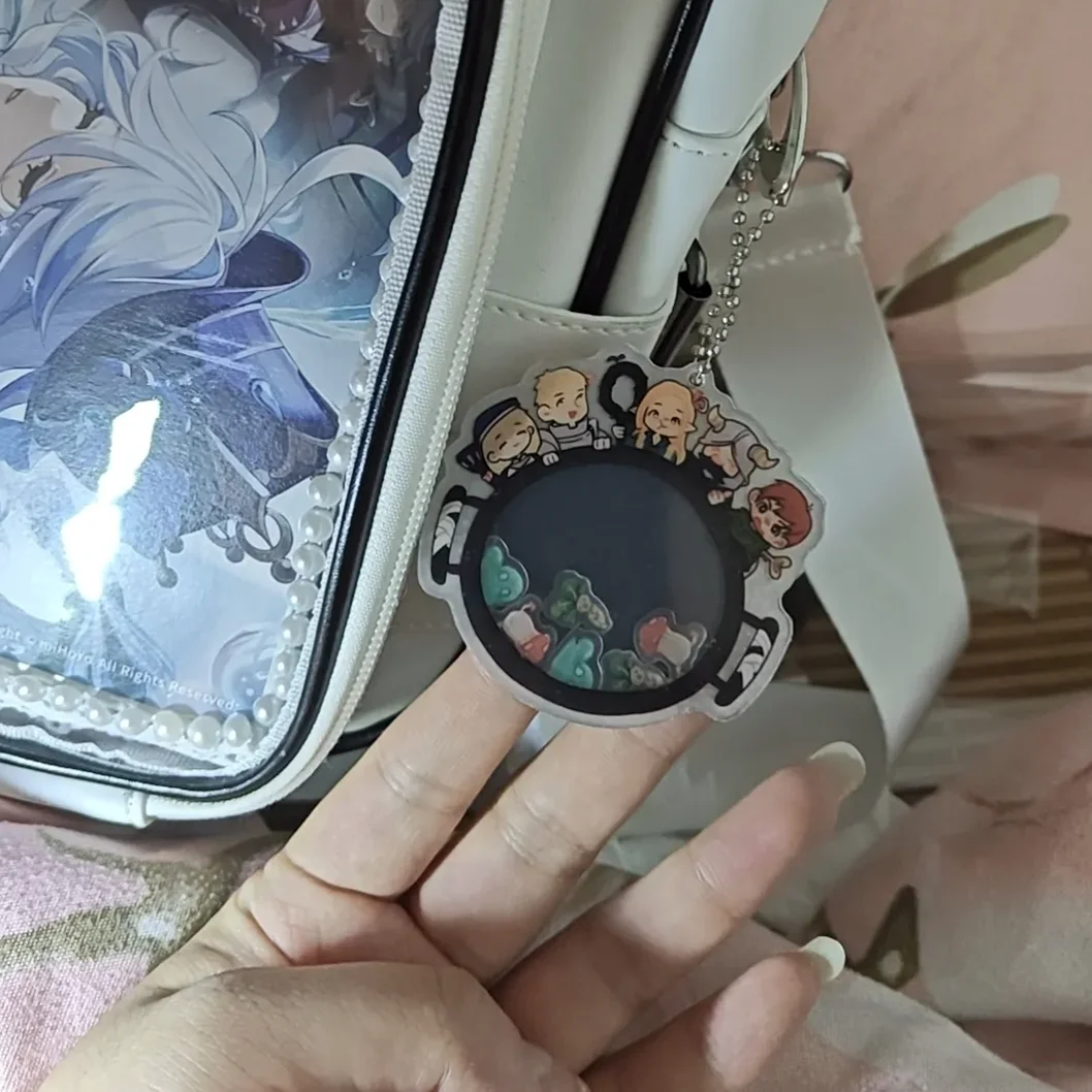 Брелок для косплея в стиле аниме Delicious in Dungeon мультяшная акриловая цепочка