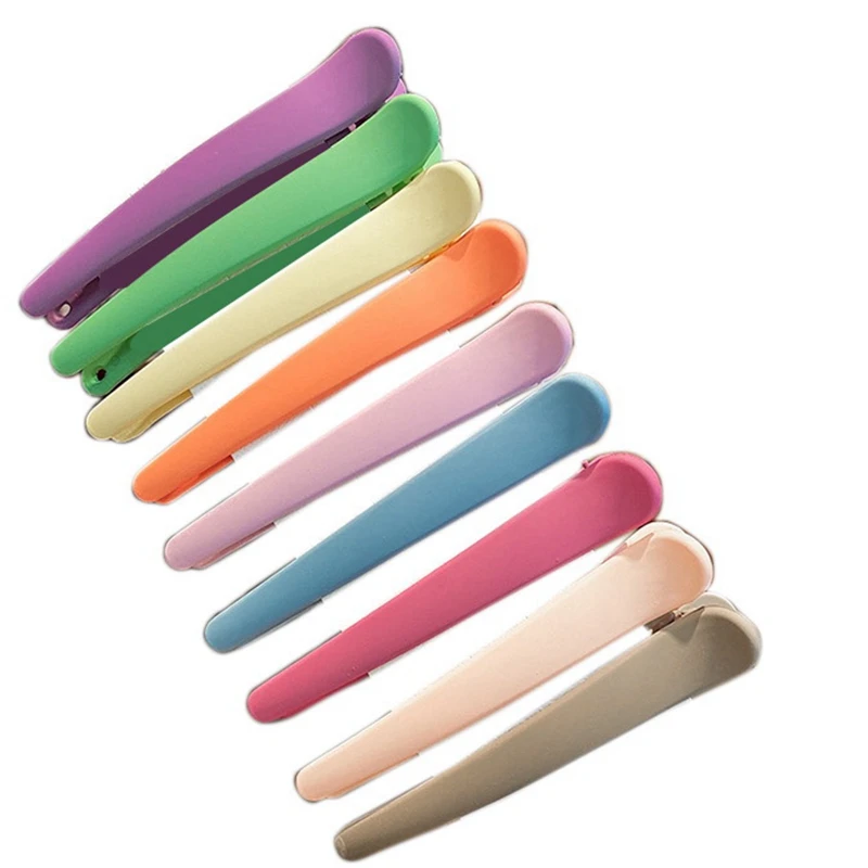 

10Pcs Professional Hair Clips For Styling Sectioning Non Slip No Crease Hair Clips For Women Thick And Thin Hair