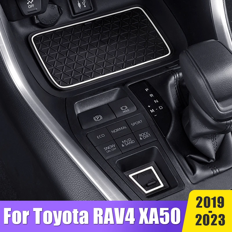 

Car Door Groove Mat For Toyota RAV4 XA50 2019 - 2021 2022 2023 Anti-slip Cup Mat Rubber Rugs Gate Slot Pad Interior Accessories