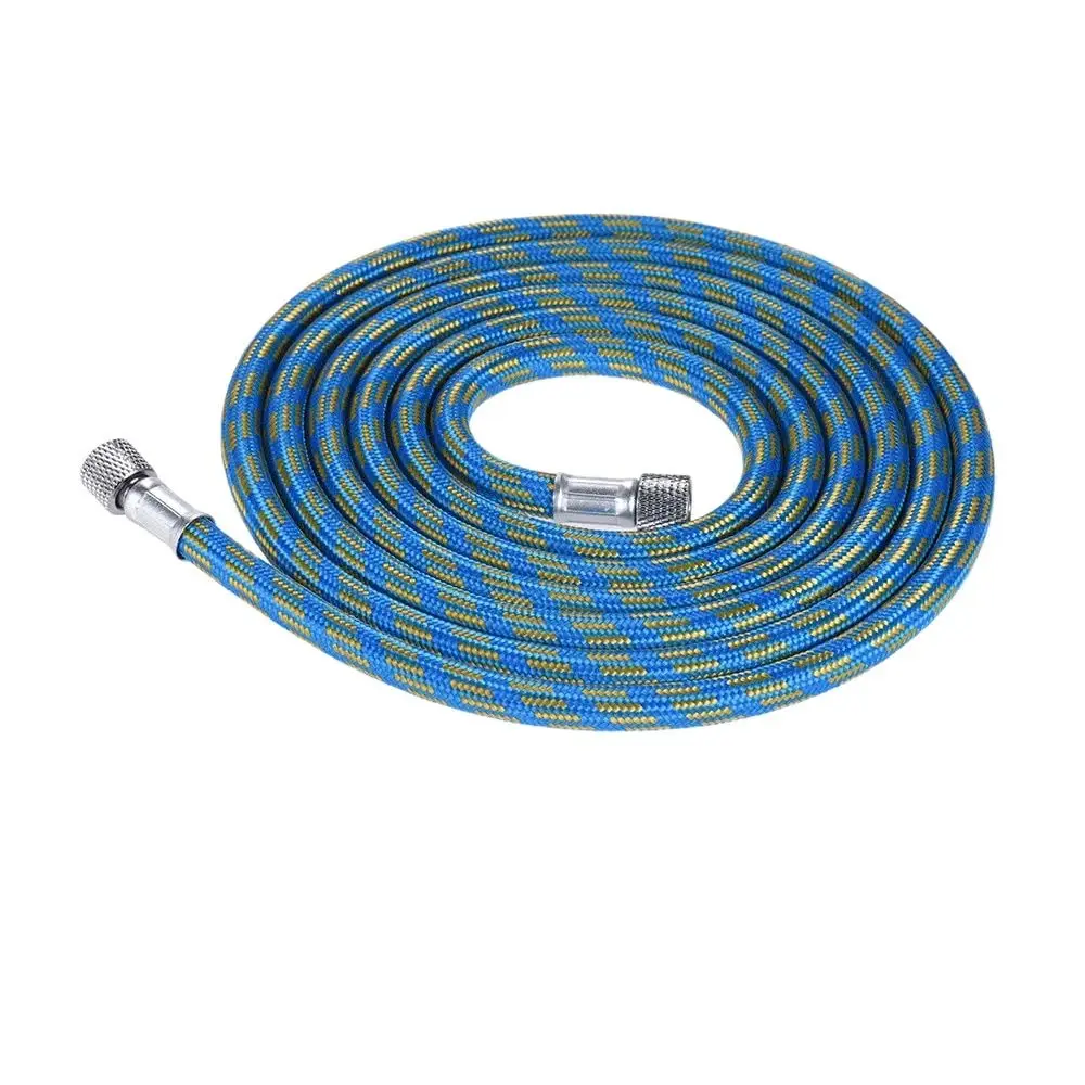 

With Professional Air One And 1/8"*1.8m(5.9ft) Hose Standard For Braided On Brush Fitting Airbrush Nylon Size End 1/8in A