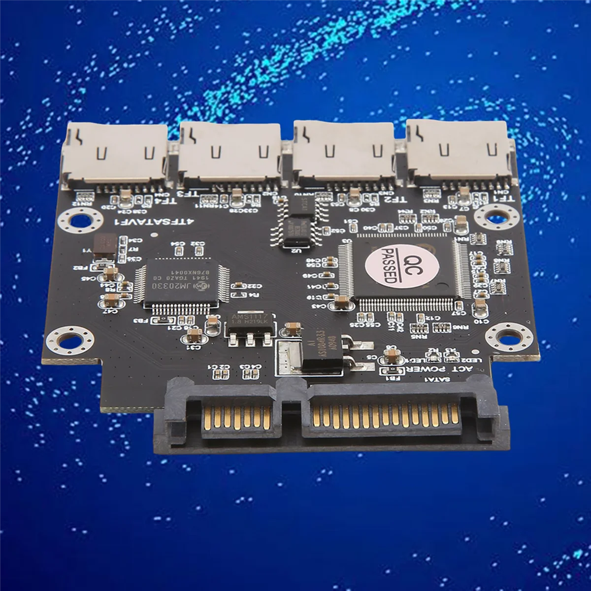 4-сторонняя карта памяти Micro-SD TF к последовательному адаптеру SATA SSD промышленный
