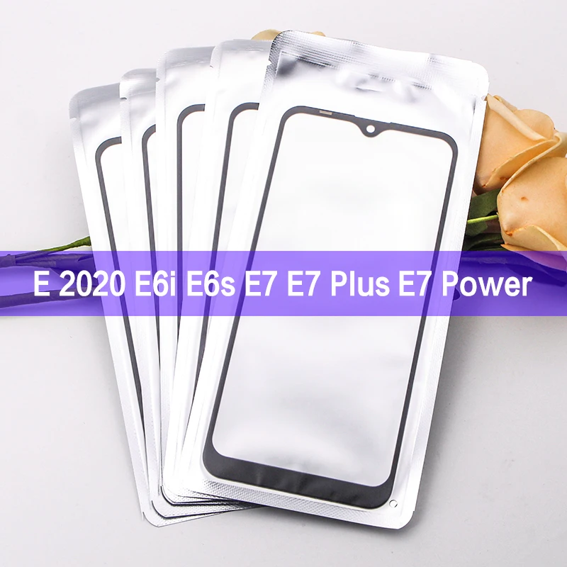 

10 шт./партия, Защитное стекло для сенсорного ЖК-экрана Motorola Moto E E6i E6S 2020 E7 Plus