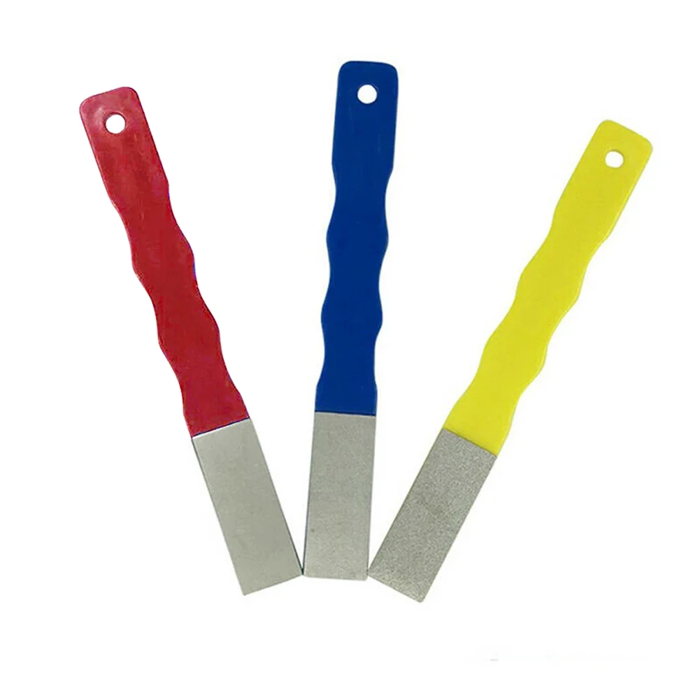 

3 Pcs/Set Diamond Sharpener Files Sharpener Whetstone Hand Tools Grinding Blade Portable For Grinding Home Kitchen Blade Tools