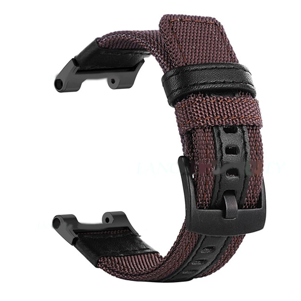 Luxury canvas strap for Huami Amazfit T-Rex Smartwatch with sports bracelet for Xiaomi Amazfit T-Rex T Rex Pro Correa wristband