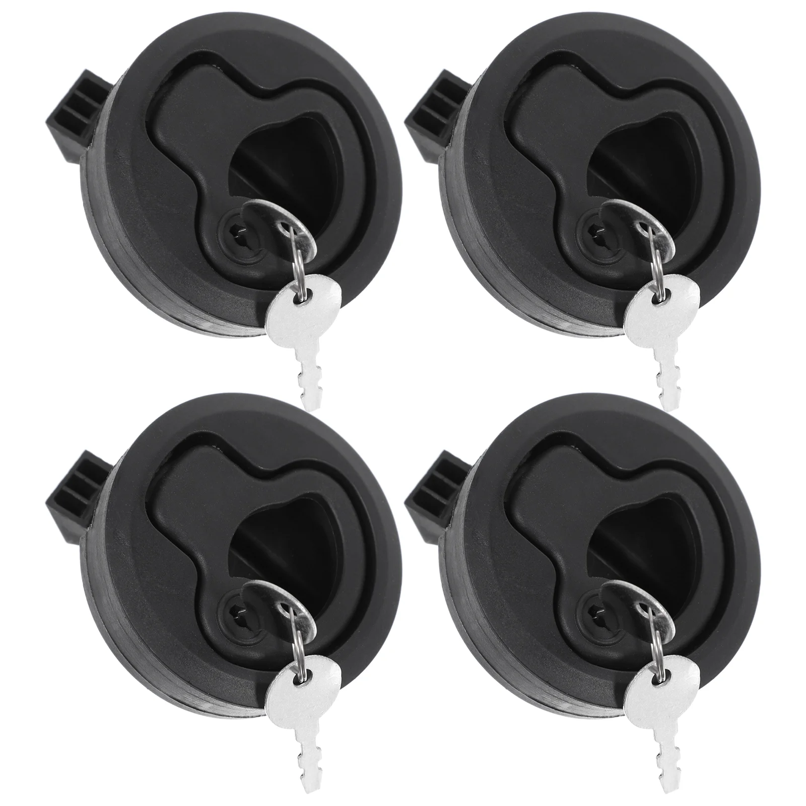 

4pcs Rubber Flush Hatch Latches Boat Accessories Flush Latches Boat Hatch Latches Boat Cabinet Hatch Latches