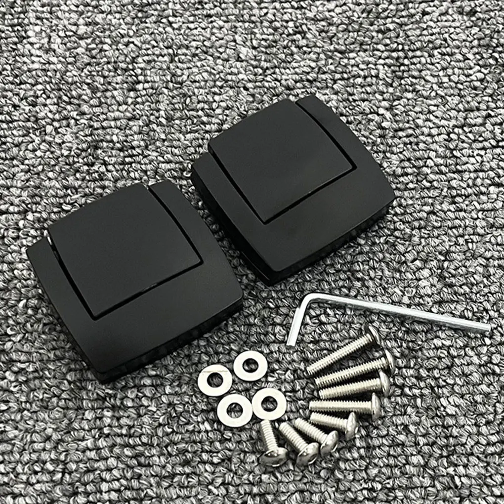 

Durable Tour Pack Latches - Easy Installation With Strong Power Durable And Sturdy Tail Box Lock silver