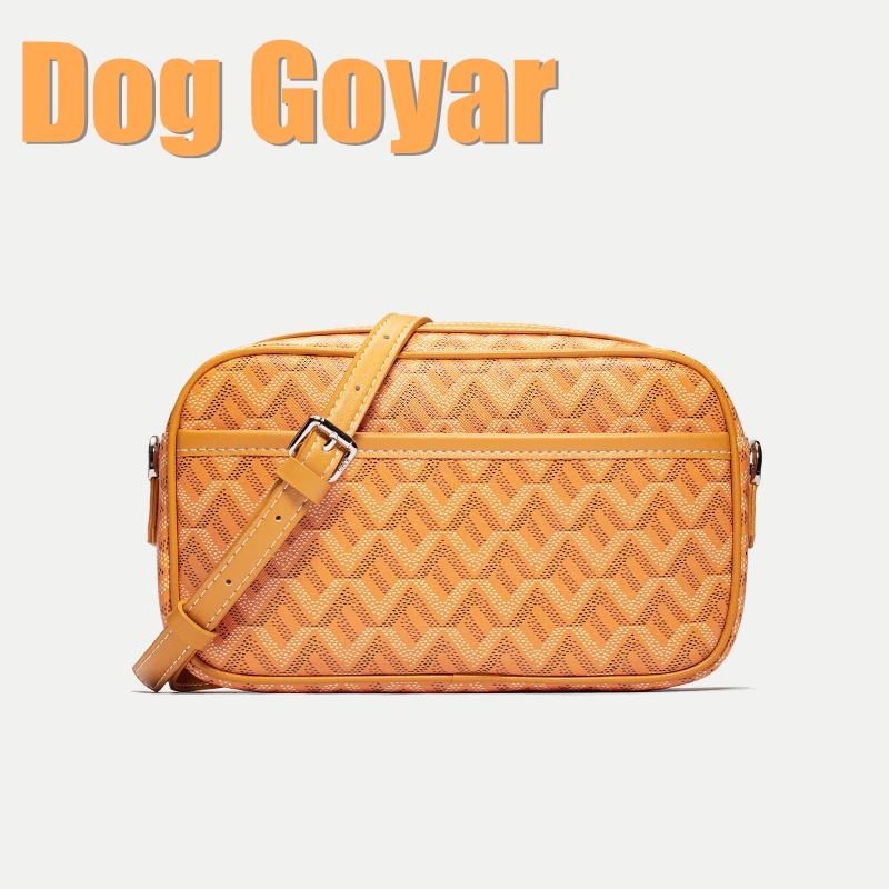 

2023 GOYAR Super quality A+++ Camera bag dog GOYAR tooth bag unisex messenger leather reporter photo bag shoulder bag tote bag