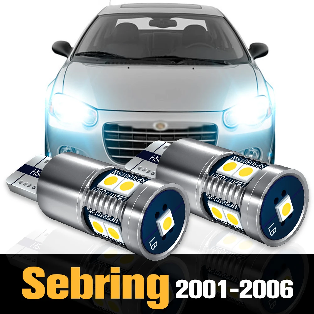 

2pcs Canbus LED Clearance Light Parking Lamp Accessories For Chrysler Sebring 2001-2006 2002 2003 2004 2005