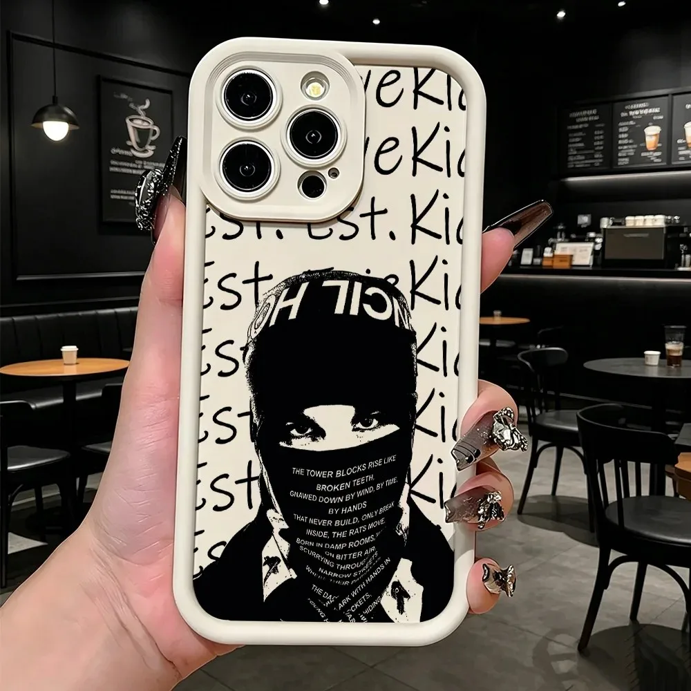 Фото Чехол для телефона Singer E-EsDeeKids для iPhone 17e 17 16e 16 15 14 13 12 11 Air Pro Max Mini XR XS X 7 8 6 6s Plus, мягкая задняя крышка из ТПУ №5