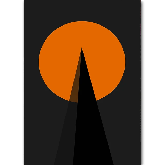 

Современная абстрактная картина на холсте оранжевый черный