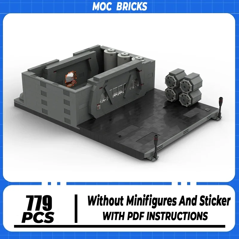 Звездный фильм Moc строительные блоки Империя втулка модель военных действий