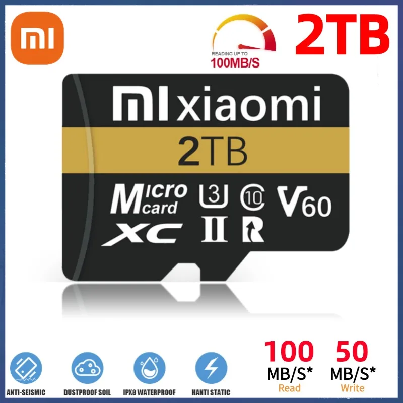 Xiaomi 1TB 512GB 2TB Flash SD Карта памяти Высокоскоростная Micro Tarjeta Card 256GB 128GB