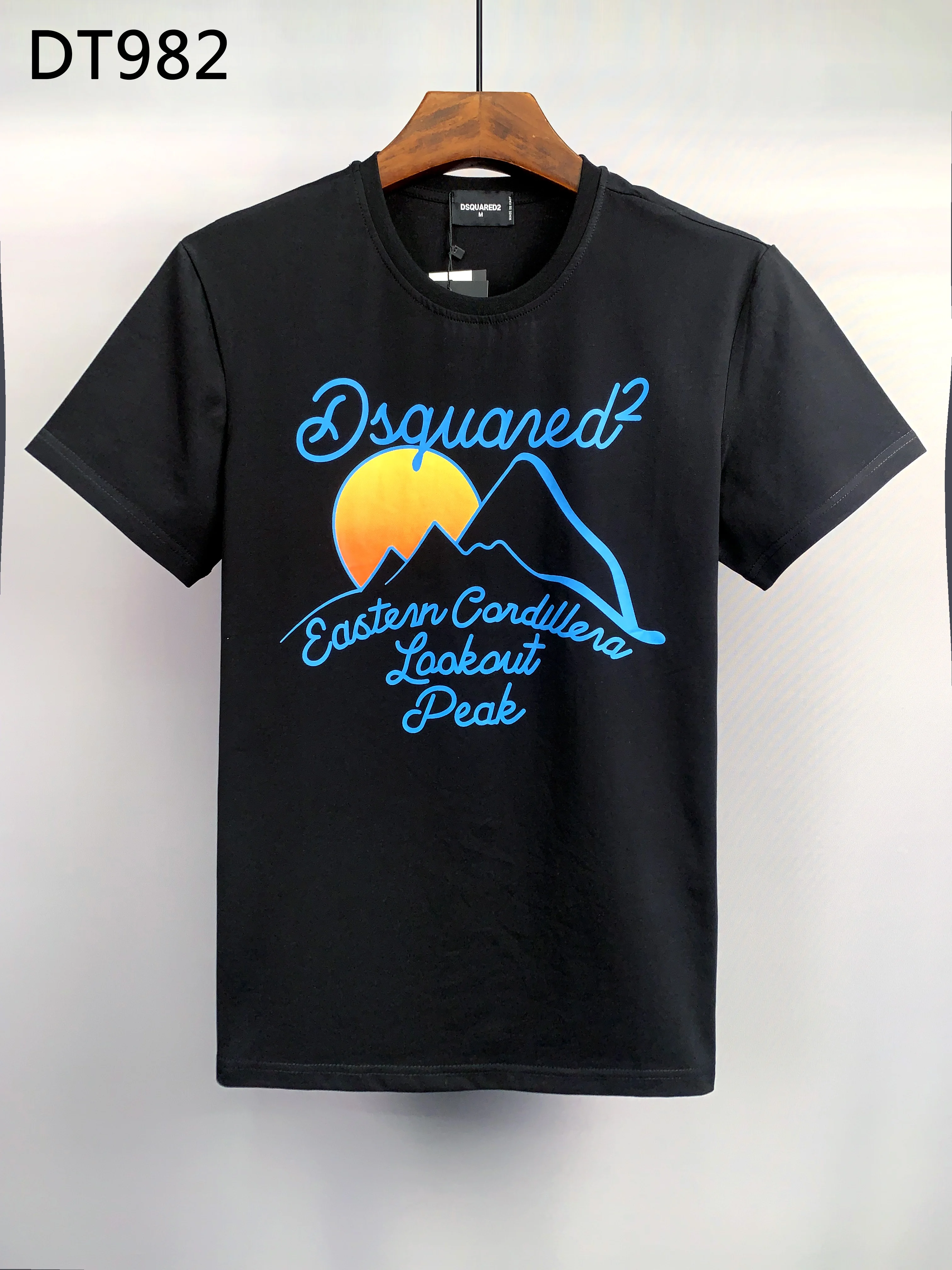 Мужская Повседневная футболка с надписью коротким рукавом и принтом логотипа