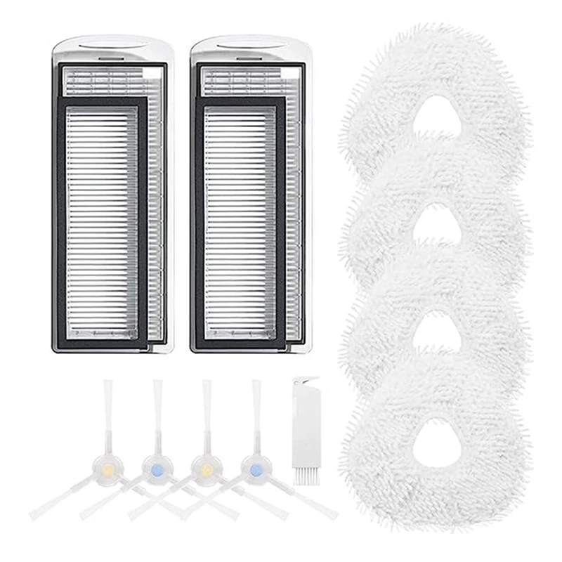

J2 Mopping Rag Side Brush Brush Filter Spare Parts Suitable For Cloud Whale Sweeper Narwal T10