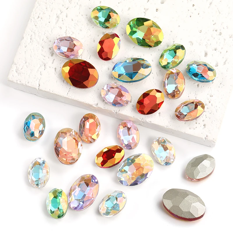 Овальный стразы