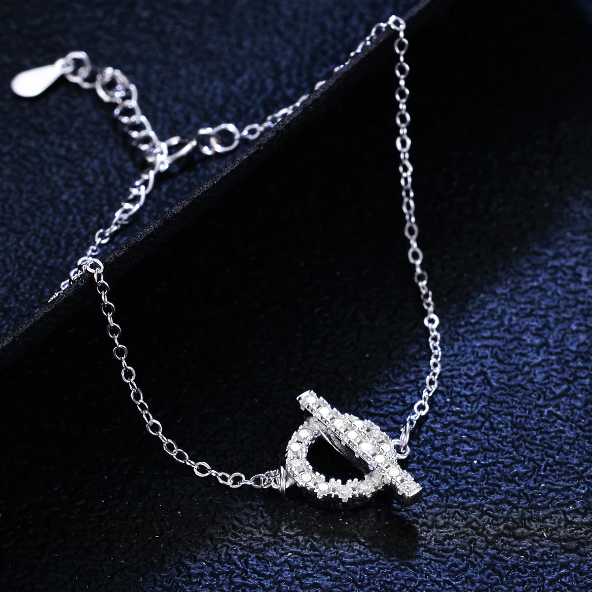 

Korean Fashion Trendy Moissanite Bracelet for Ladies Women's Hand Bracelets Pandora Bracelet Jewelry Chain for Women Man Gift