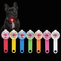 pet dog collar highlight led luminous pendant waterproof usb charging anti lost collar night safety accessories pet supplies
