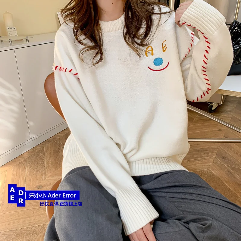 

Высококачественные свитера для мужчин и женщин на осень и зиму, новая мода br, свободный и ленивый стиль, трикотажный топ с длинным рукавом