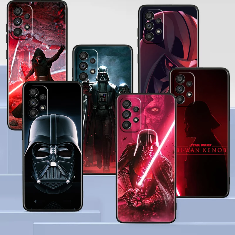

Star Wars Dark Samurai Black Phone Case For Samsung A73 A72 A71 A53 A52 A51 A42 A33 A32 A23 A22 A21S A13 A03 5G Cover