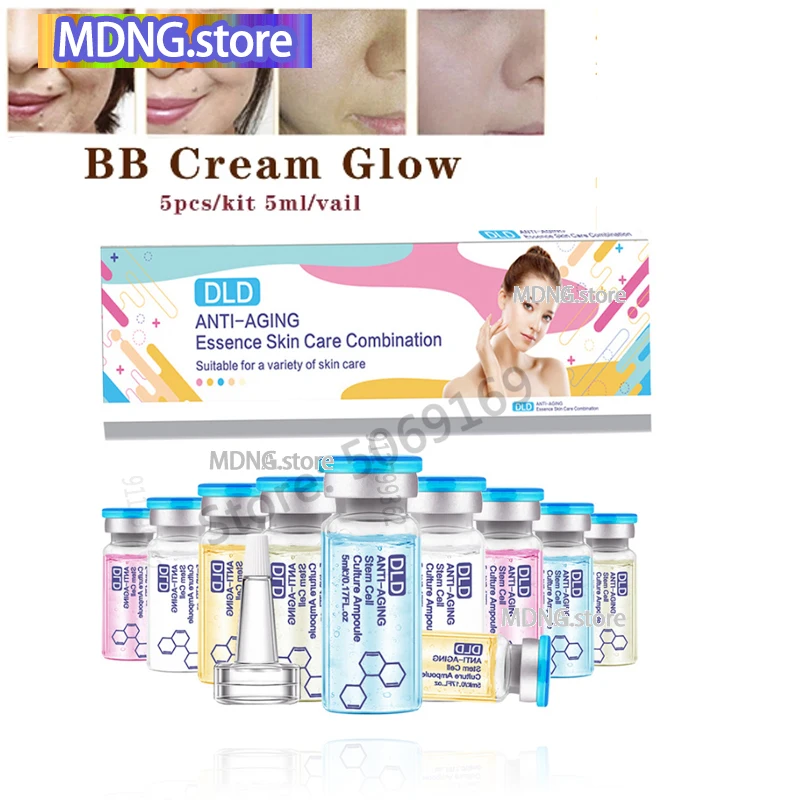 

10pcs Beauty BB Cream Beauty Salon Skin Care Essence Anti-Aging Brightening Concealer Makeup Liquid Foundation